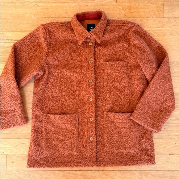Ilana Kohn Jackets & Blazers - Ilana Kohn Rust Teddy Jacket